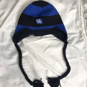 University of Kentucky Columbia winter hat with ears and tassels